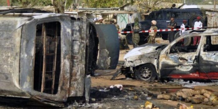 Bomb blast kills nine at Nigeria bus park in Borno