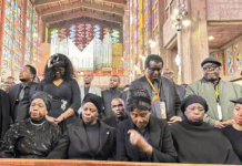 Mourners left waiting as court orders halt to former Zambian president’s funeral