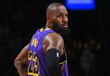 James extends Lakers stay for record 23rd NBA season