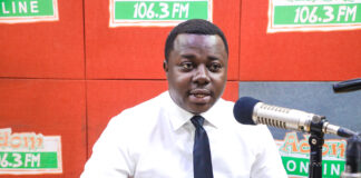 The Ranking Member on Parliament's Interior Committee and MP for Assin South, Reverend John Ntim Fordjour, 