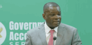 Minister for Roads and Highways, Governs Kwame Agbodza