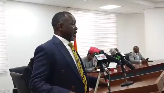 Minister of Justice and Attorney General, Dr. Dominic Ayine