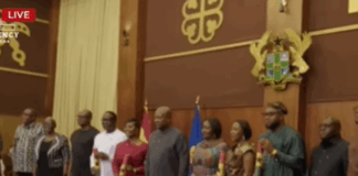 President Mahama swears in last batch of Deputy Ministers