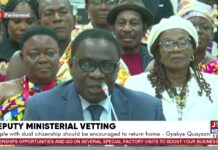 I will never support LGBTQ+ – Gyakye Quayson