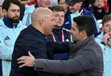 Liverpool and Arsenal set for Premier League showdown at Anfield