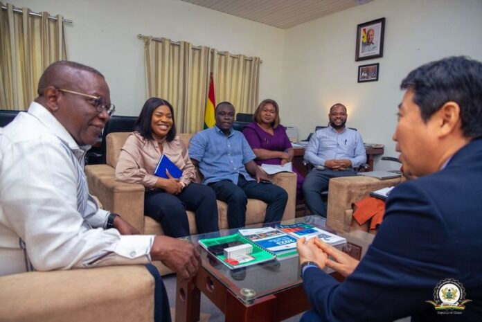 Ambassador-designate Kojo Choi Meets NDPC Chairman