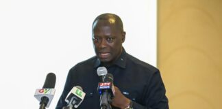 Minister for Lands and Natural Resources, Hon. Emmanuel Armah-Kofi Buah (MP),