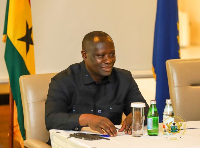 Minister for Lands and Natural Resources, Hon. Emmanuel Armah-Kofi Buah (MP),
