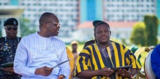 Sam George and Omane Boamah