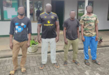 Galamsey: NAIMOS arrests four soldiers for illegal raids in Tarkwa Nsuaem