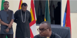 Deputy Defence Minister Brogya Genfi