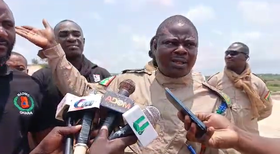 Central Regional Director of the National Disaster Management Organization (NADMO), Kwesi Dawood Central Regional Director of the National Disaster Management Organization (NADMO), Kwesi Dawood