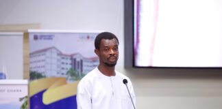 Professor Yegandi Imhotep Paul Alagidede, the new Bank of Ghana Chair in Finance and Economics at the University of Ghana.