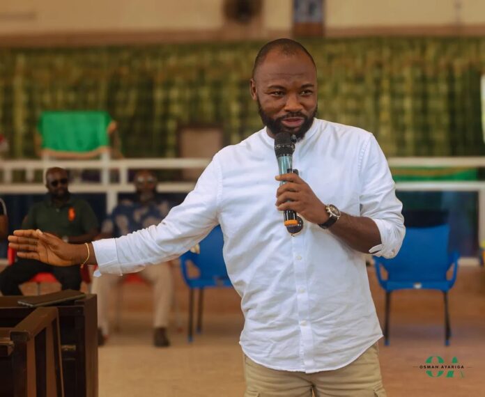 The Chief Executive Officer of the National Youth Authority (NYA), Mr Osman Ayariga The Chief Executive Officer of the National Youth Authority (NYA), Mr Osman Ayariga
