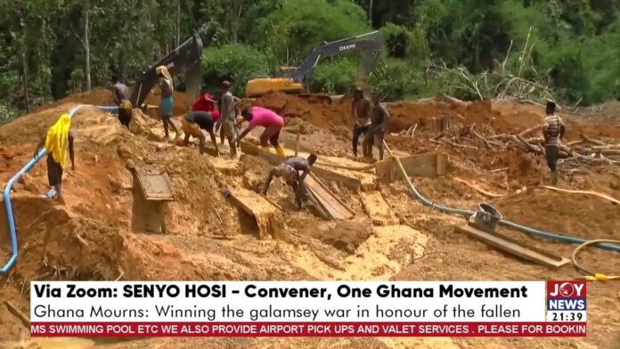 Video Thumbnail: Ghana Mourns: We must resist the temptation to weigh economic gains against galamsey benefits - Hosi