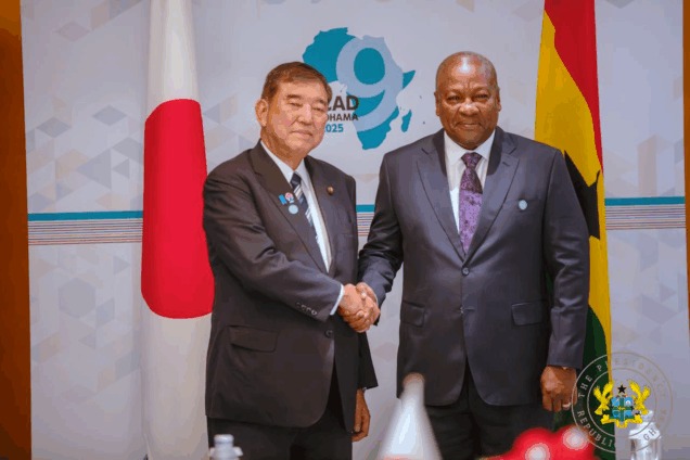 President Mahama and Japan Prime Minister