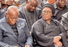 Akufo-Addo overwhelmed with emotion during visit to Lumba’s family