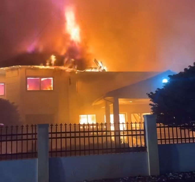 Fire guts Accra Tourists Info Center