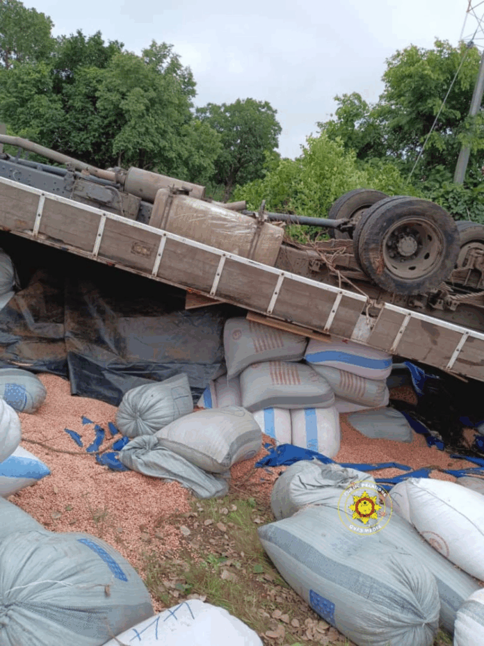 2 dead, 6 rescued in gory accident on Tamale–Kintampo highway