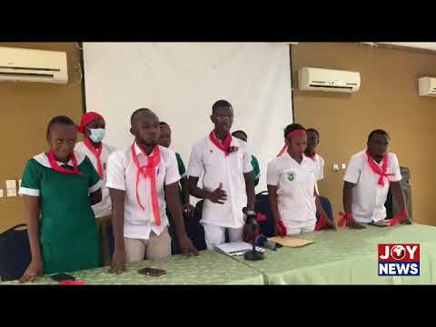 Video Thumbnail: Unpaid nurses and midwives demand payment of 8 month salary arrears
