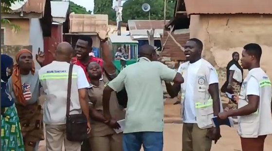 Oti regional environmental taskforce attacked by residents of Dambai Oti regional environmental taskforce attacked by residents of Dambai
