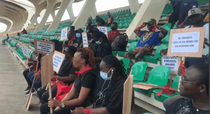 Suspended Ghana ater staff