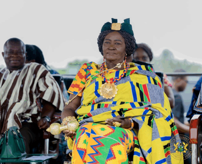Vice President enstooled as Gyaasehen of Komenda