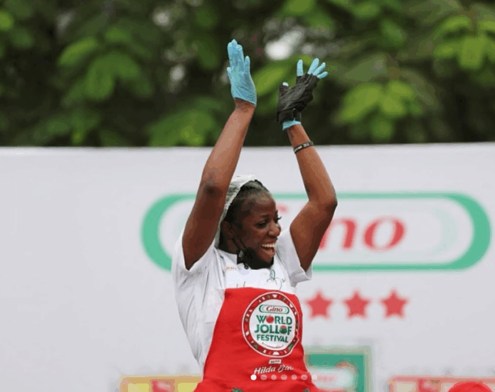 Hilda Baci breaks Guinness World Record again with 8,780kg jollof rice
