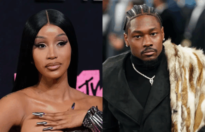 Cardi B and Stefon Diggs