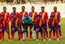 Hamza Issah scores as Hearts of Oak beat Nations FC to go third