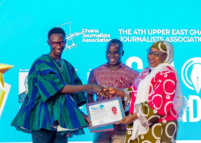Adom News’ Halidu Dasmani wins top award at Upper East GJA for impactful SRHR reporting