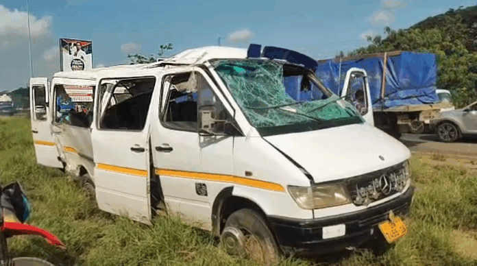 8 dead, scores injured in gory accident at Kasoa tollbooth