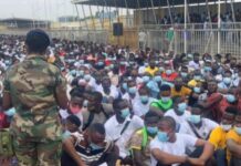 Ghana Armed Forces suspends recruitment exercise in Greater Accra after fatal incident GAF El-Wak stampede