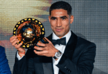 Hakimi and Chebbak named African players of the year