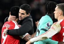 Arsenal snatch win over Wolves in thrilling finish