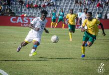 Black Galaxies fall 1-0 to South Africa in friendly