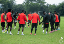 Black Galaxies kick off training ahead of Bafana Bafana clash