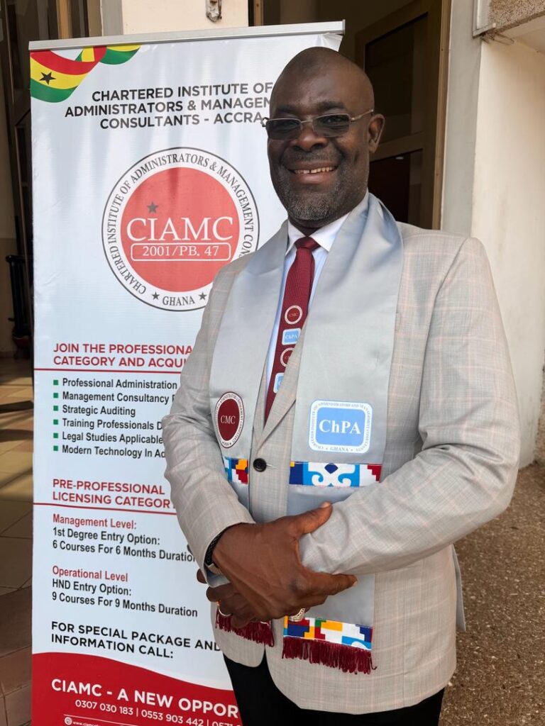 CIAMAC: NLA boss graduates as Chartered Professional Administrator and Management Consultant