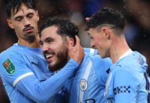 EFL Cup: Cherki beauty helps send Man City into semi-finals with Brentford triumph