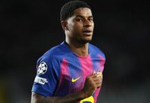 Barcelona ‘not a pressure’ for on-loan Rashford