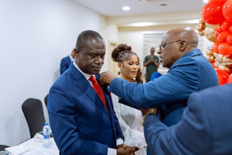 New FGBMFI AH Chapter launched as Dr. Siaw Agyepong is inducted