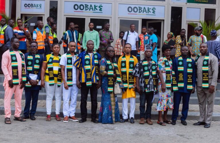 ‘Borla Taxi’, Tricycle Association, swears in new executives