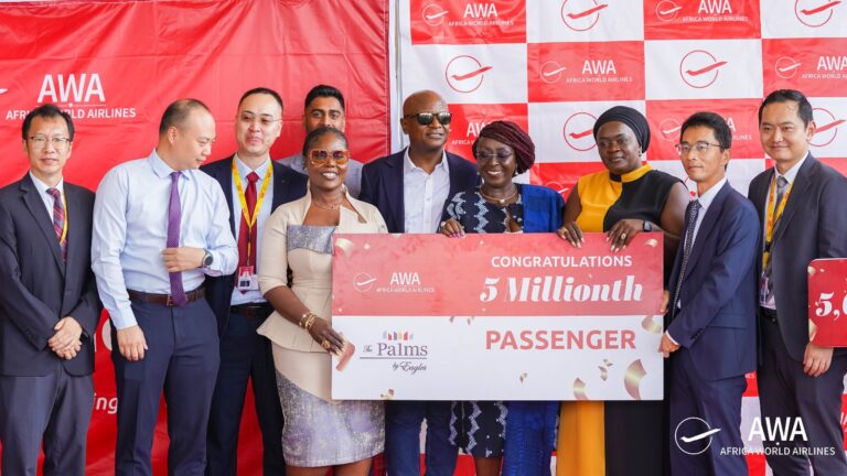 Africa World Airlines marks 5 millionth domestic passenger achievement